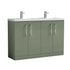 nuie 1200mm floor standing 4 door vanity double basinarn803c, Nuie, Sink Vanity Unit, Basin Unit, 1