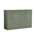 nuie 1200mm floor standing 4 door vanity worktoparn803w2, Nuie, Sink Vanity Unit, Basin Unit, 1