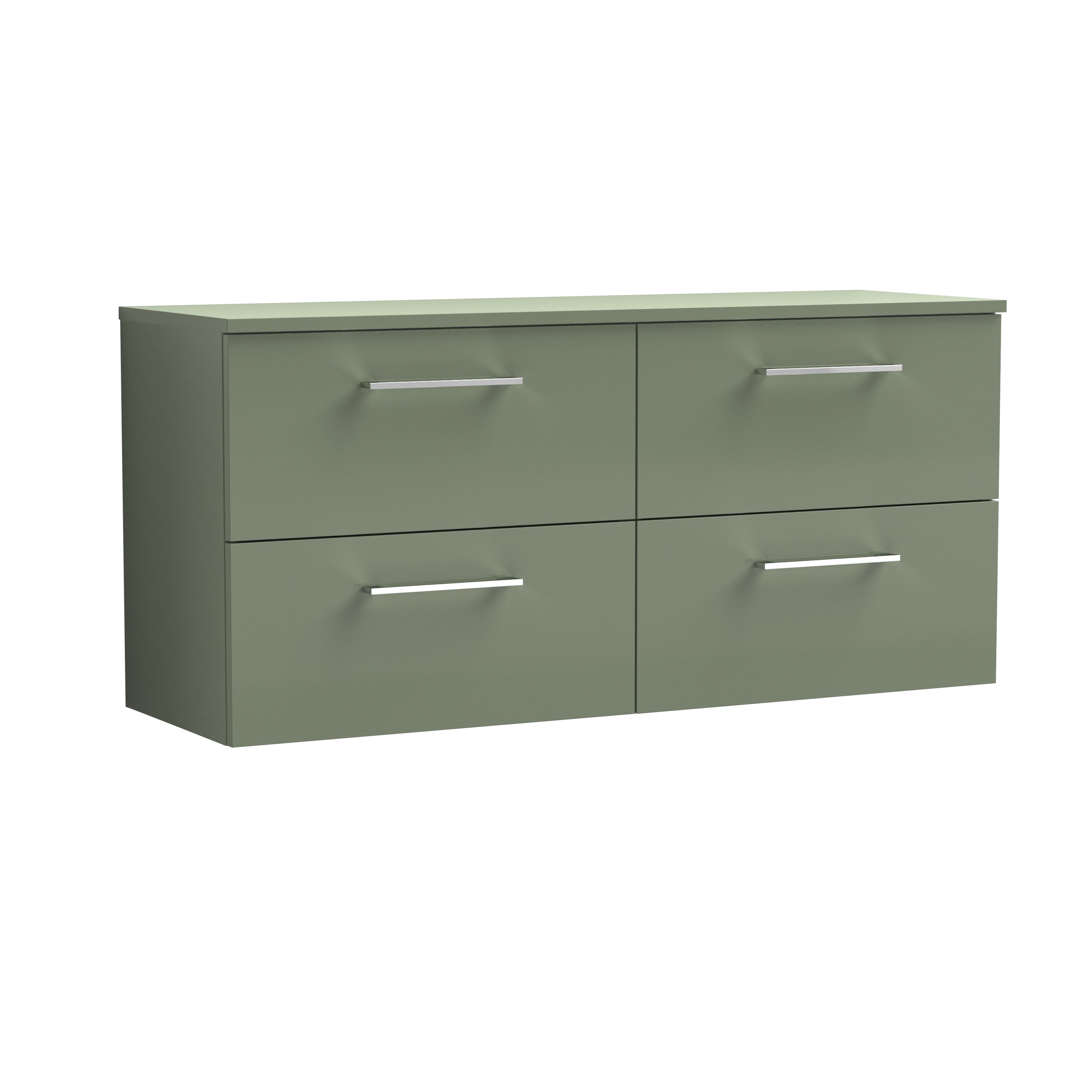 Arno 1200mm Wall Hung 4 Drawer Vanity & Worktop
