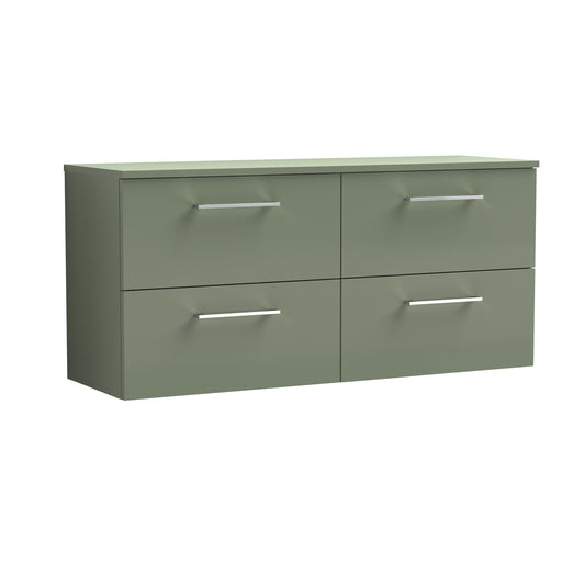 Arno 1200mm Wall Hung 4 Drawer Vanity & Worktop
