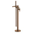 Arvan Freestanding Bath Shower Mixer Tap with Shower Kit Brushed Bronze