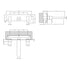 Arvan Wall Mounted Basin Mixer Tap With Plate Chrome
