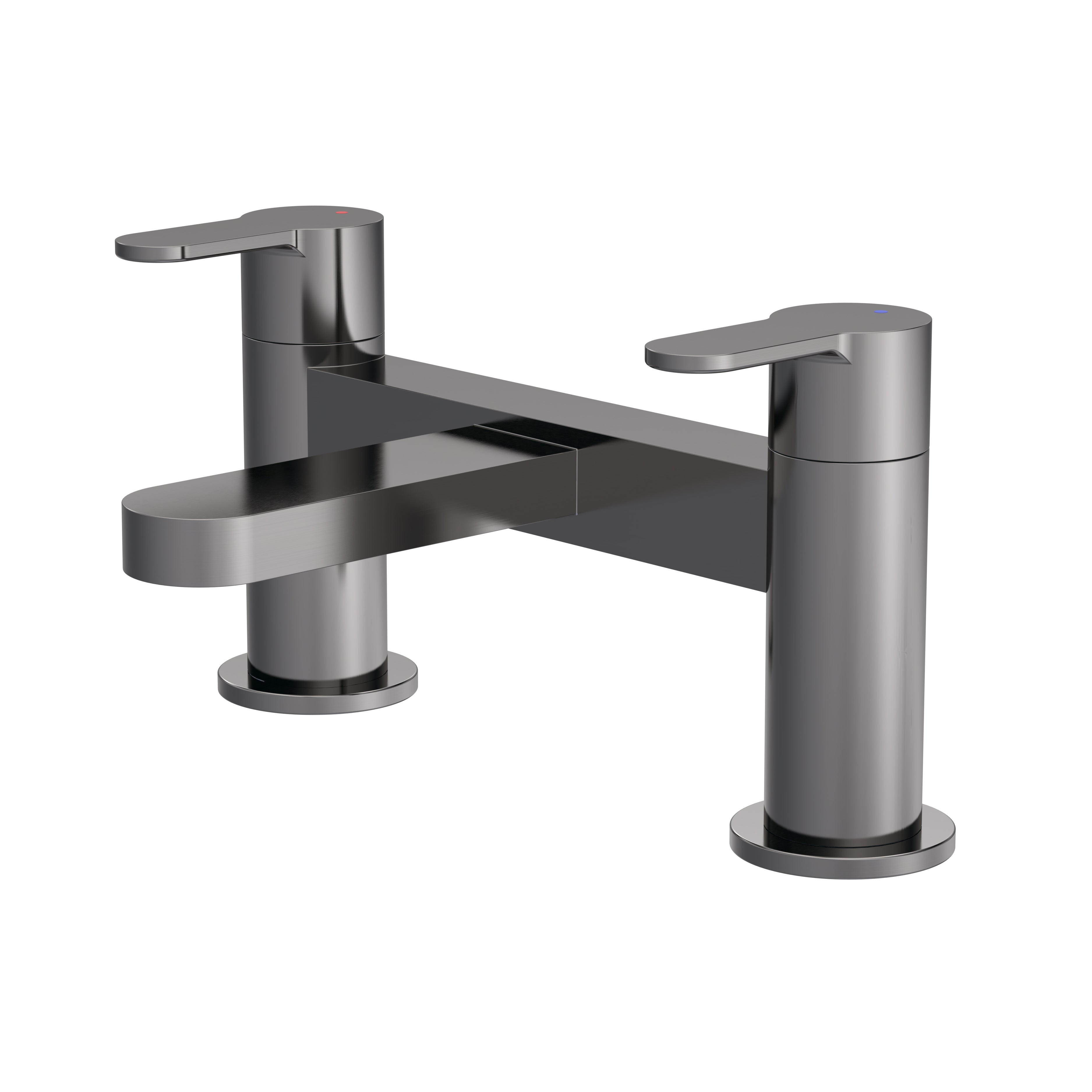 Arvan Bath Mixer Tap Brushed Pewter