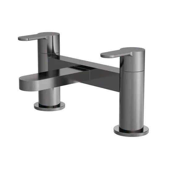 Arvan Bath Mixer Tap Brushed Pewter