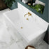 Nuie Asselby Square Double Ended Bath 1700 x 750mm