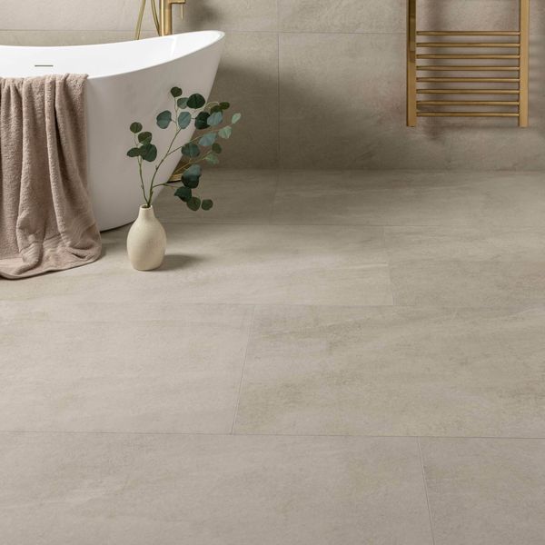 Astra Ivory Matt Stone Effect Tiles 1200x600mm