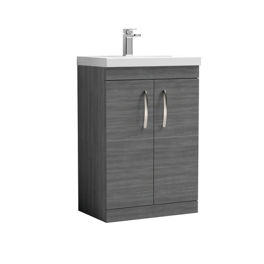 nuie 600mm floor standing vanity with basin 1ath025a, Nuie, Sink Vanity Unit, Basin Unit, 1