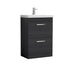 nuie 600mm floor standing vanity with basin 1ath033a, Nuie, Sink Vanity Unit, Basin Unit, 1