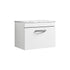 nuie 600 wall hung single drawer unit laminate worktopath041lcm, Nuie, Wall Hung Vanity Unit, 1