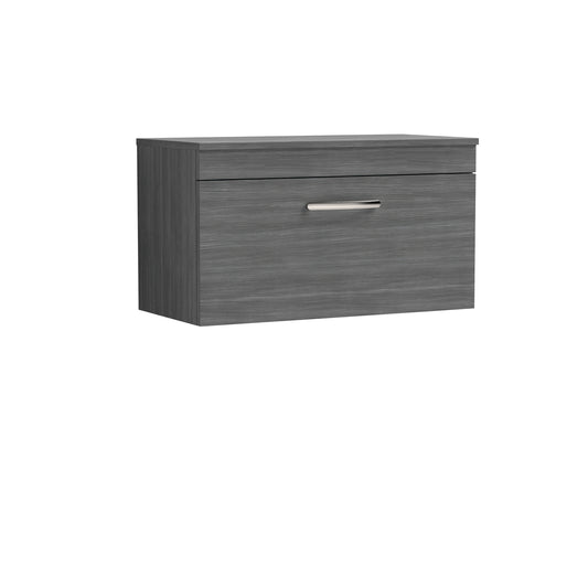 Nuie 800mm Wall Hung Vanity With Worktop