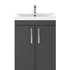 nuie 600mm floor standing cabinet with basin 1ath075a, Nuie, Sink Vanity Unit, Basin Unit, 2