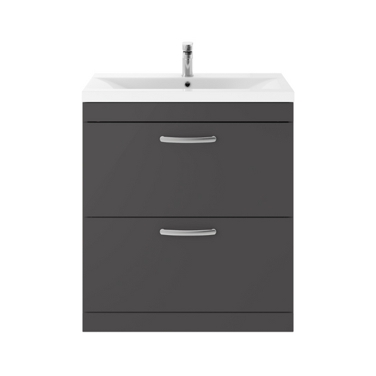 nuie 800mm floor standing cabinet with basin 1ath079a, Nuie, Sink Vanity Unit, Basin Unit, 1