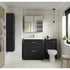 Athena Hacienda Black 800mm Floor Standing Vanity With With Mid Edge Basin
