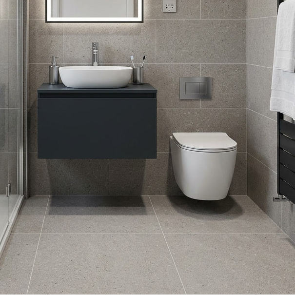 Balance Tiles Grey Matte 600x600mm