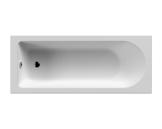 Nuie Eternalite Round Single Ended Bath 1800 x 800mm