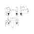 Cyprus Fluted Bath Mixer Tap Brushed Brass
