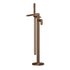 Binsey Freestanding Bath Shower Mixer with Shower Kit Brushed Bronze