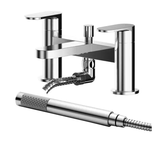 Binsey Bath Shower Mixer With Shower Kit Chrome