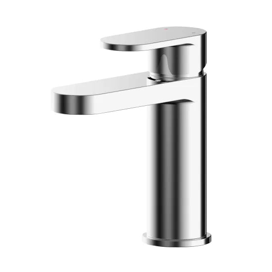 Binsey Basin Mixer With Push Button Waste Chrome