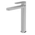 Cyprus Fluted High Rise Mono Basin Mixer Chrome