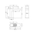 Cyprus Fluted Basin Mixer Tap with Push Button Waste Black Matt