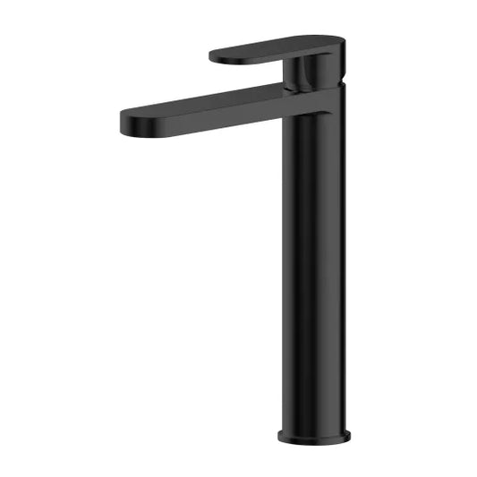 Binsey High Rise Mono Basin Mixer Tap Black