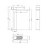 Cyprus High Rise Mono Basin Mixer Tap Brushed Pewter