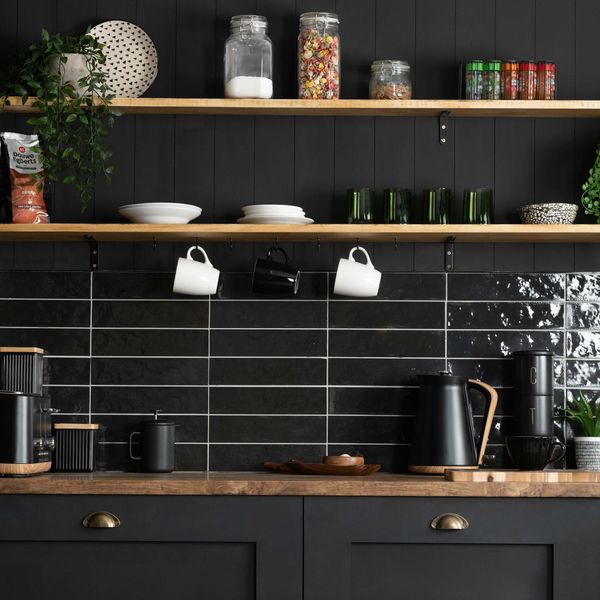 asly black gloss tiles 300x75mm, Floor Tiles, Metro  Tiles, Porcelain Tiles, Wall Tiles, Black Tiles,