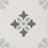 sirocco bloom tiles 223x223mm, Decor Tiles, Floor Tiles, Patterned Tiles, Porcelain Tiles, Wall Tiles, Blue Tiles, 2