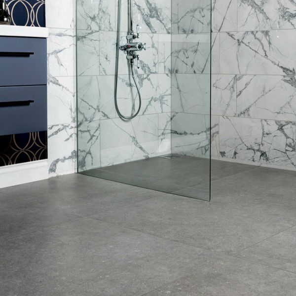 Loft Concrete Dark Grey Tiles 800x800mm