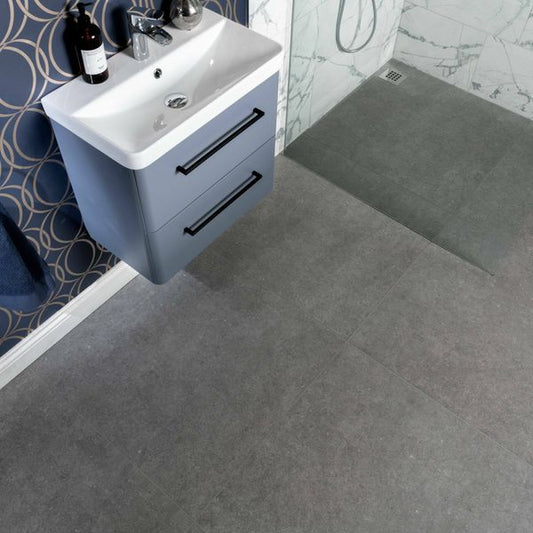 Loft Concrete Dark Grey Tiles 800x800mm