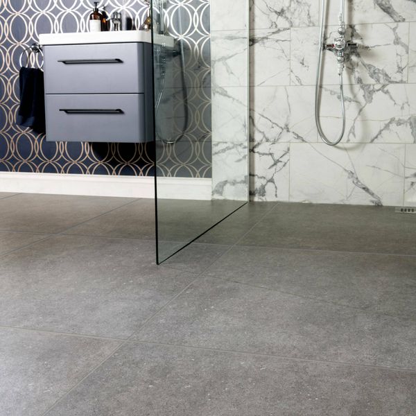 Loft Concrete Dark Grey Tiles 800x800mm