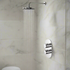 carlo round shower pack single outlet overhead shower, Alessio, Mixer Showers, Shower Valves, Showers, 1