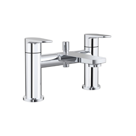carlo chrome bath filler tap with shower mixer kit, Alessio, Chrome Bath Shower Mixer Taps, Bath Taps, Taps, 1