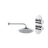 carlo round shower pack single outlet overhead shower, Alessio, Mixer Showers, Shower Valves, Showers, 3