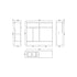 fusion combination toilet and vanity unit 1000mm white gloss, Hudson Reed, Bathroom Cabinet, 4