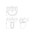 Harmony 500mm Basin & Semi Pedestal