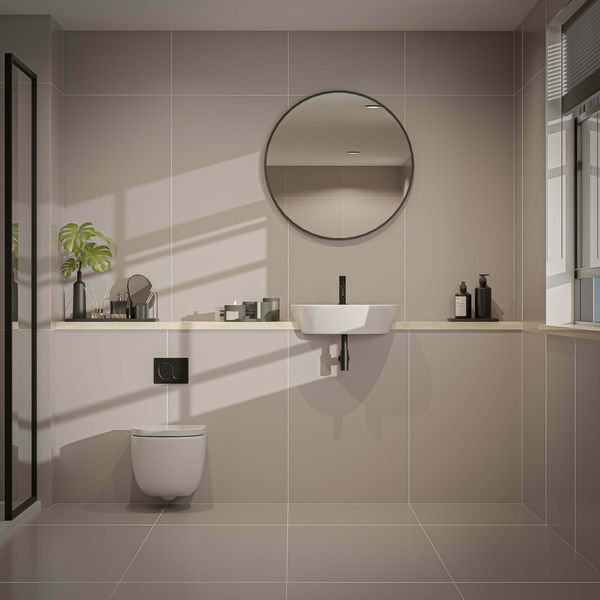 Cielo Beige Matt Plain Tiles 1198x598mm