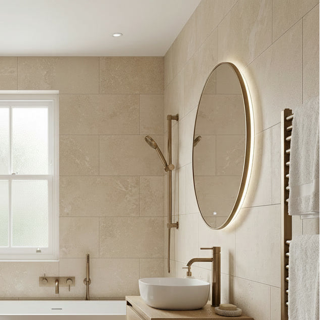 Cipriani Beige Tiles 600x300mm