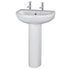 Ivo 550mm 2TH Basin & Pedestal