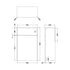 nuie-500mm-wc-unitcla141, Nuie, Toilet Unit, 2