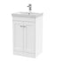 nuie 500mm floor standing 2 door vanity basin 3clc123e, Nuie, Sink Vanity Unit, Basin Unit, 1