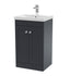 nuie 500mm floor standing 2 door vanity basin 3clc1423e, Nuie, Sink Vanity Unit, Basin Unit, 1