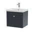 nuie 500mm wall hung 1 drawer vanity basin 3clc1491e, Nuie, Wall Hung Vanity Unit, 1