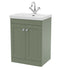 nuie 600mm floor standing 2 door vanity with basin 1 tap holeclc825e, Nuie, Sink Vanity Unit, Basin Unit, 1