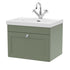 nuie 600mm wall hung 1 drawer vanity with basin 1 tap holeclc894e, Nuie, Wall Hung Vanity Unit, 1