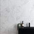 Riva White Matt Marble Effect Decor Wall Tile 600x300mm