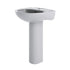 Lawton 550mm 1TH Basin & Pedestal