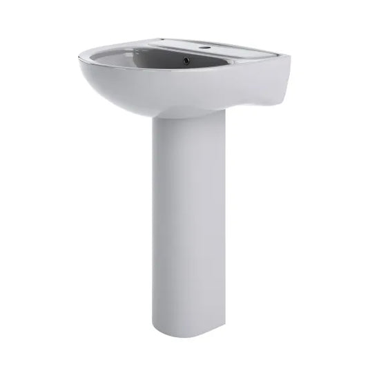 Lawton 550mm 1TH Basin & Pedestal