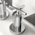 Aztec 3 Tap Hole Basin Mixer Tap Chrome